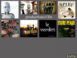 portfolio site productions CDs